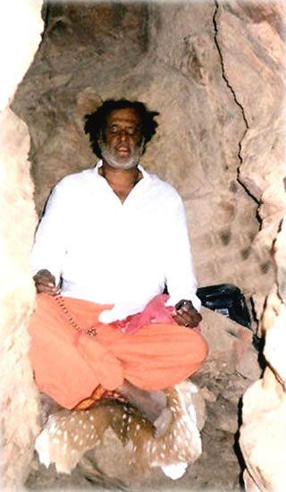 Rajinikanth Meditating