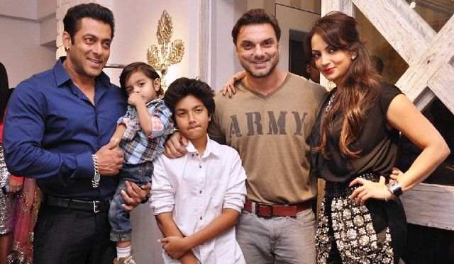 Sohail Khan family and Salman Khan