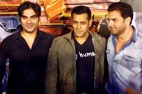 Arbaz, Sohail and Salman Khan