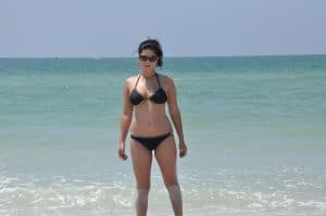 Sunny Leone in black bikini