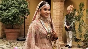 Anushka Sharma on her marriage dress