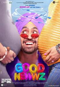 Diljit Dosanjh Good Newwz movie poster