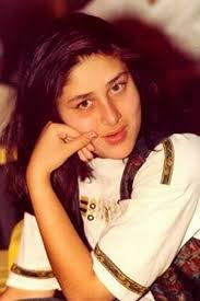 Kareena Kapoor in her teenage 