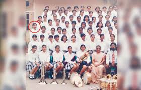 Deepika Padukone in her college days