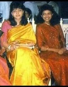 Aishwarya in her teenage days 