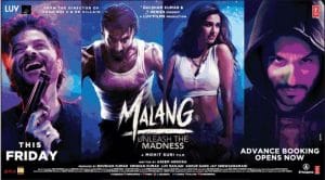 MALANG 2020 Bollywood Romantic-Action Movie